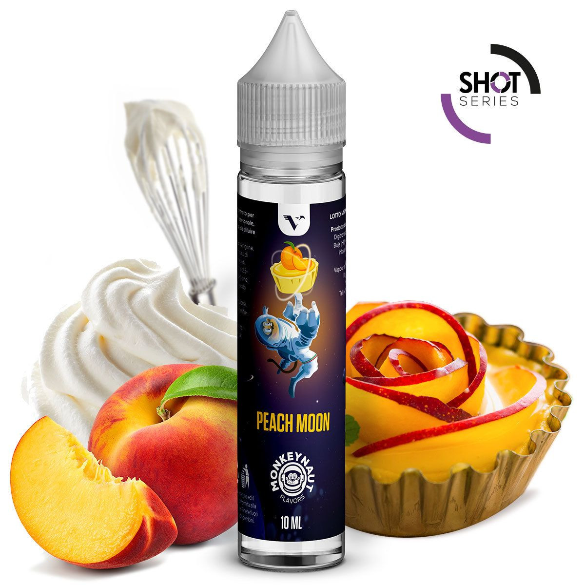 MONKEYNAUT - VAPLO - PEACH MOON - AROMA MINI SHOT 10 ML