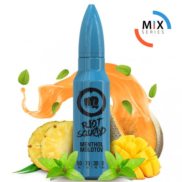 RIOT SQUAD - MENTHOL MOLOTOV - MIX SERIES 60 ML