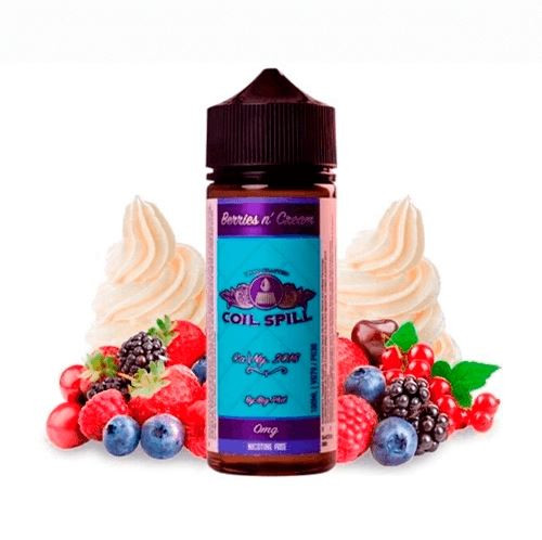 COIL SPILL - BERRIES N'CREAM 120ML