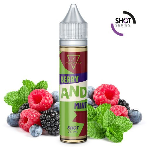 SUPREM-E - BERRY AND MINT - SHOT SERIES 20ML NEW