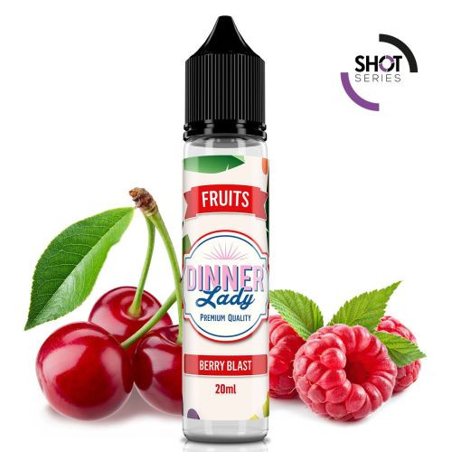 DINNER LADY - BERRY BLAST - SHOT SERIES 20ML NEW