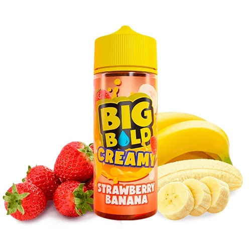 BIG BOLD - CREAMY STRAWBERRY BANANA 120ML