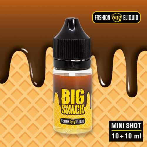 FASHION VAPE ELIQUID - BIG SNACK - MINI SHOT 10ML