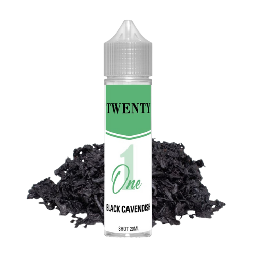 TNT VAPE - TWENTY ONE BLACK CAVENDISH - AROMA SHOT SERIES 20 ML