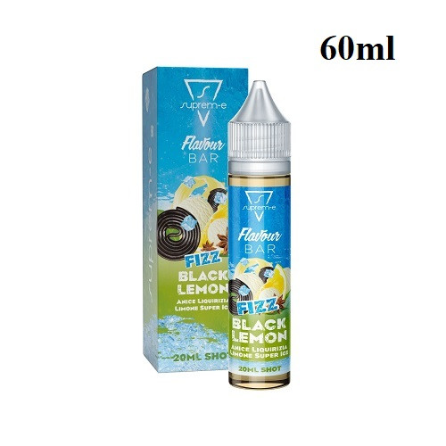 SUPREM-E - FLAVOUR BAR FIZZ BLACK LEMON 60ML