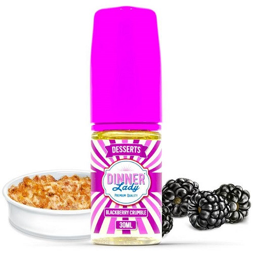 DINNER LADY - DESSERT BLACKBERRY CRUMBLE - AROMA CONCENTRATO 30ML