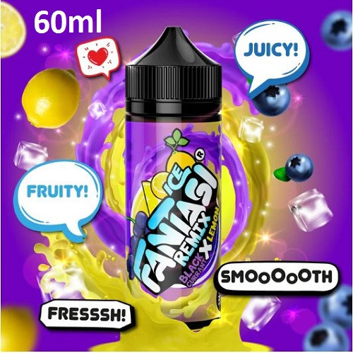 VAPELOG - BLACKCURRANT X LEMON ICE 60ML