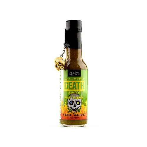 BLAIR'S Jalapeno Death Sauce with Tequila - Salsa picccante al peperoncino jalapeno e Tequila 150 ml