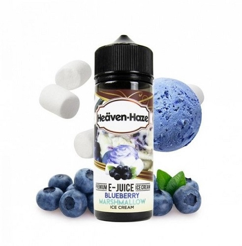 HEAVEN HAZE - BLUEBERRY MARSHMALLOW ICE CREAM 120ML