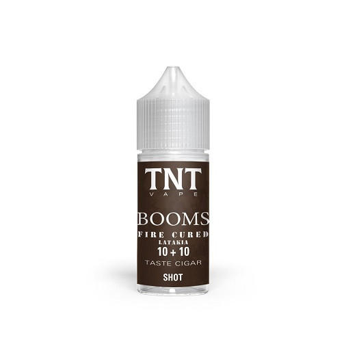 TNT VAPE - BOOMS FIRE CURED LATAKIA - MINI SHOT 10ML