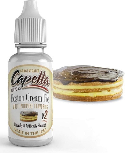 CAPELLA FLAVORS - BOSTON CREAM PIE V2 - AROMA CONCENTRATO 13ML