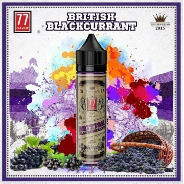 77FLAVOR - BRITISH BLACKCURRANT - 60 ml