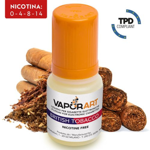 VAPORART - BRITISH TOBACCO 10 ML