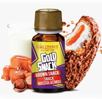 GOLDWAVE - GOLD SNACK BROWN SNACK - AROMA CONCENTRATO 10ML