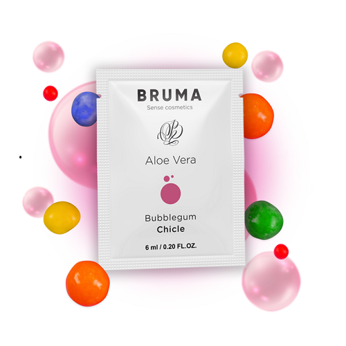 BRUMA - LUBRIFICANTE ALOE VERA BUBBLEGUM 6ML