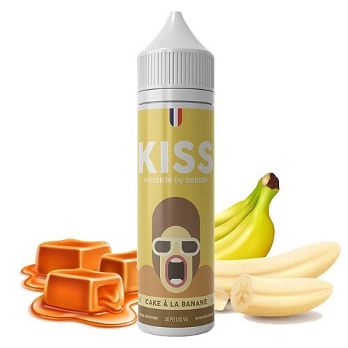 BOBBLE - KISS CAKE BANANE 60ML