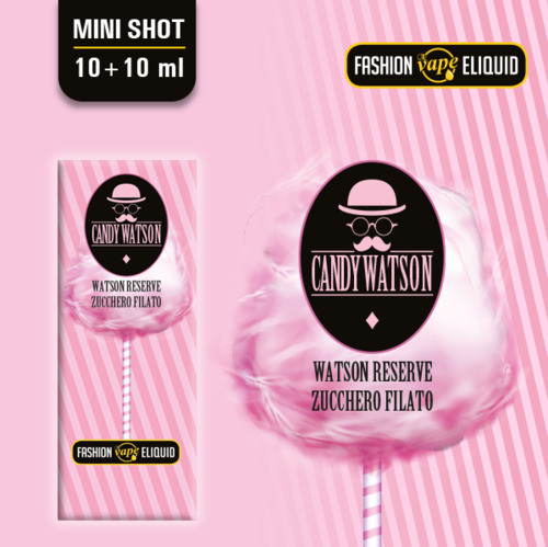 FASHION VAPE ELIQUID - CANDY WATSON - MINI SHOT 10ML