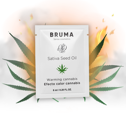 BRUMA - LUBRIFICANTE ALOE VERA CANNABIS RISCALDANTE 6ML