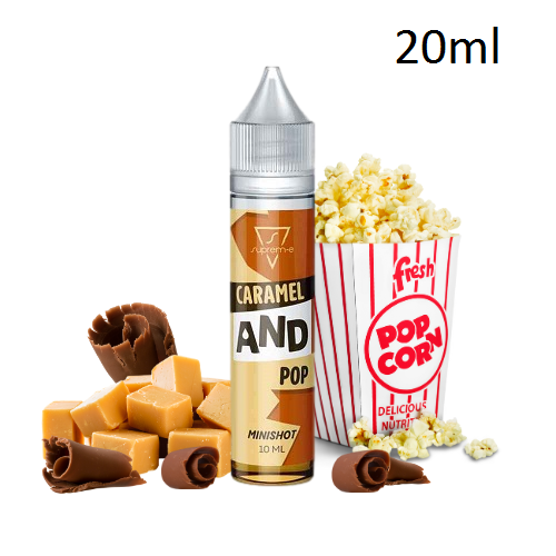 SUPREM-E - CARAMEL AND POP 20ML