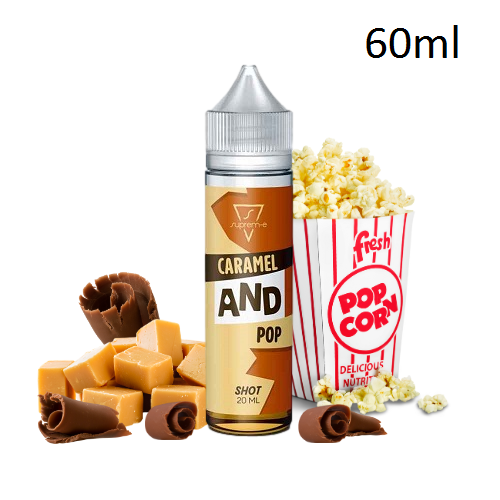 SUPREM-E - CARAMEL AND POP 60ML