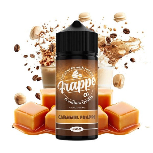 VAPEIQ FRAPPE CO - CARAMEL FRAPPE 120ML