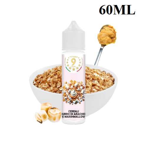 VITTORIA - CREAM N9 CEREALI BURRO DI ARACHIDI E MARSHMALLOW 60ML