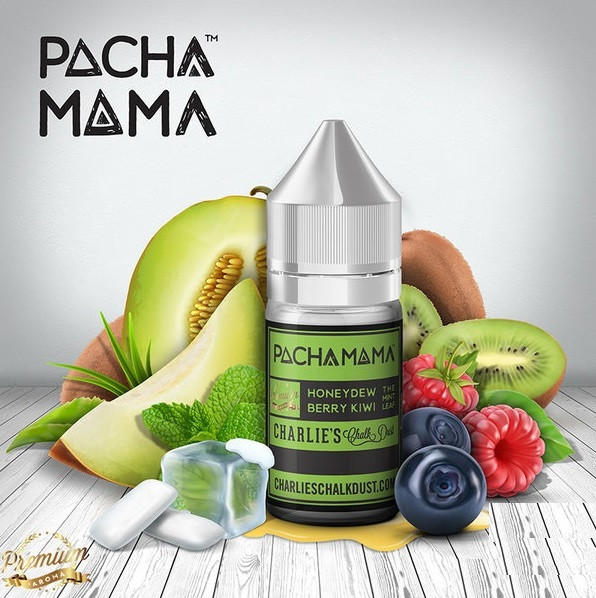 CHARLIE'S CHALK DUST - PACHAMAMA - HONEYDEW BERRY KIWI - THE MINT LEAF - AROMA 30 ML