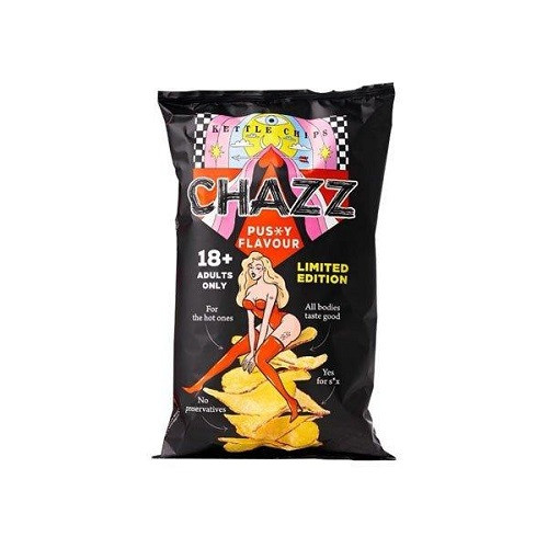 CHAZZ Potato Pussy flavour - Patatina al gusto f*ica 90 gr