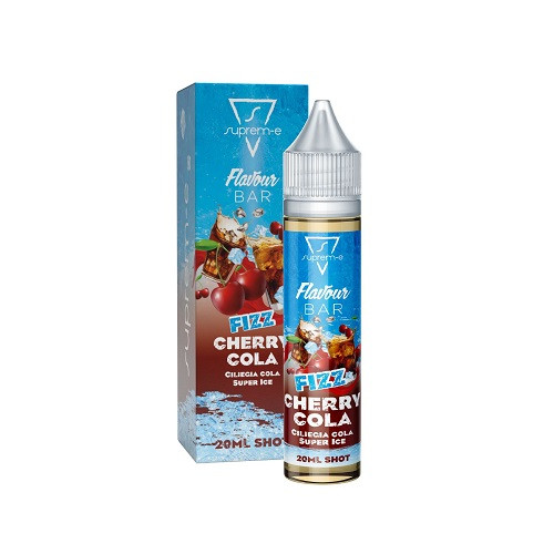 SUPREM-E - FLAVOUR BAR FIZZ CHERRY COLA - SHOT SERIES 20ML NEW