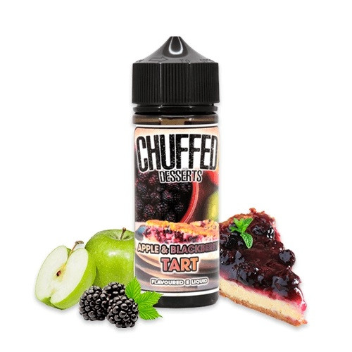 CHUFFED - APPLE & BLACKBERRY TART 120ML 