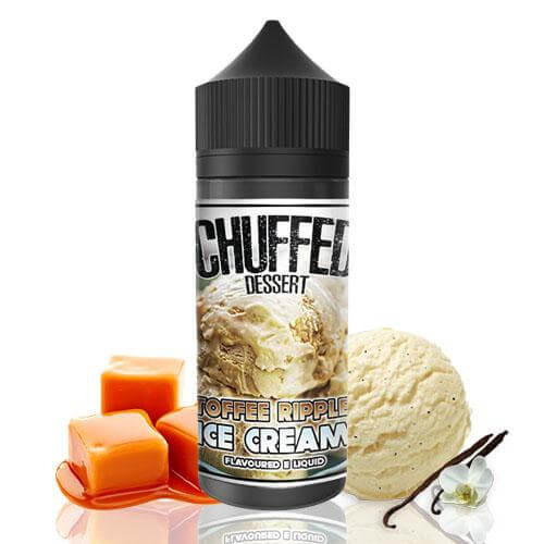 CHUFFED - TOFFEE RIPPLE ICE CREAM 120ML