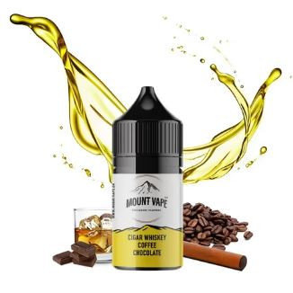 MOUNT VAPE - CIGAR WHISKEY COFFEE CHOCOLATE - MINI SHOT 10ML IN 30ML