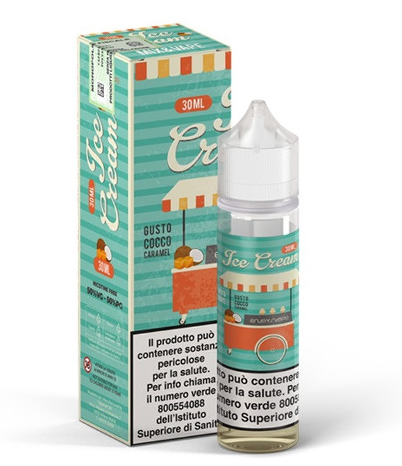 VAPORART - ICE CREAM COCCO CARAMEL 60ML