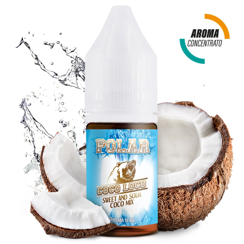 AROMA CONCENTRATO COCO LOCO - POLAR - TNT VAPE - 10 ML