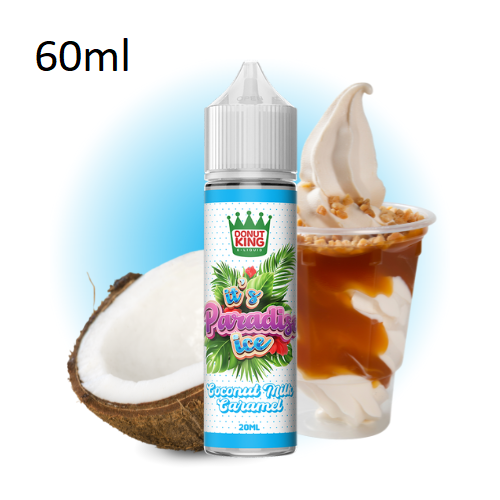 RELOAD VAPE & DONUT KING - IT'S PARADICE ICE COCONUT MILK & CARAMEL 60ML