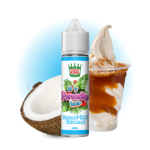 RELOAD VAPE & DONUT KING - IT'S PARADICE ICE COCONUT MILK & CARAMEL - AROMA SHOT SERIES 20ML