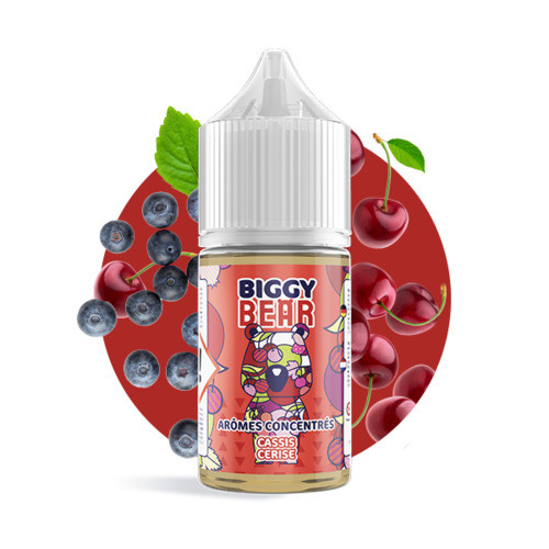 BIGGY BEAR - Aroma 30ml Cassis Cerise