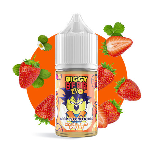 BIGGY BEAR - Aroma 30ml Mix Fraises Acidulées