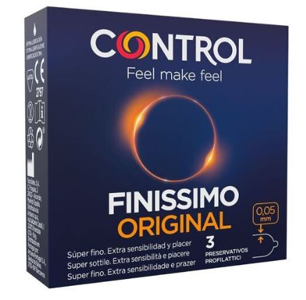 CONTROL - PRESERVATIVI FINISSIMO 3 UNITÀ