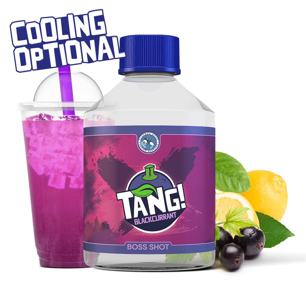 BOSS SHOT - AROMA TANG! BLACKCURRANT - PER 250 ML