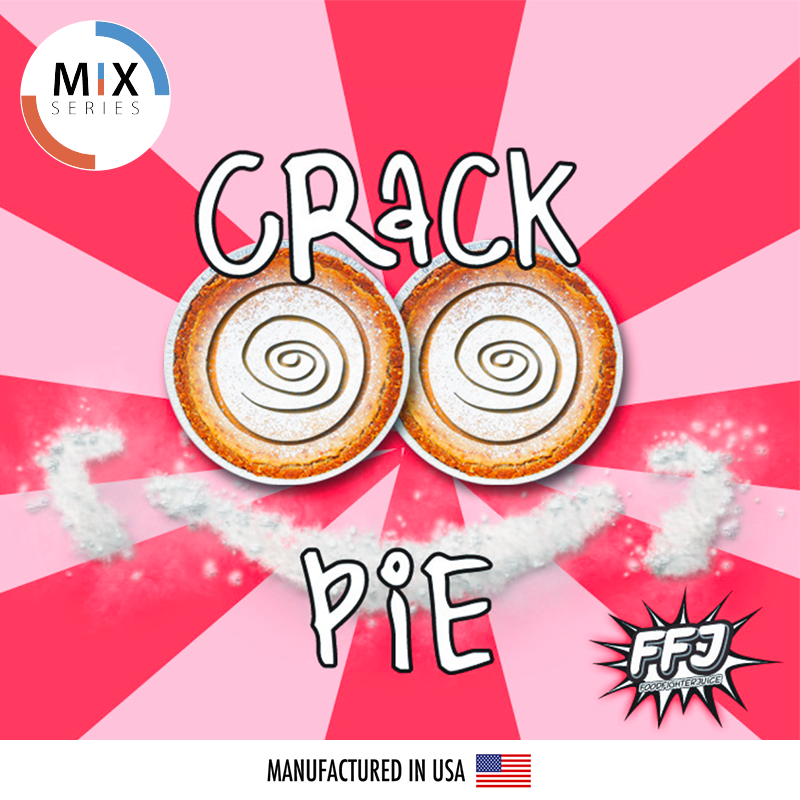 FOOD FIGHTER JUICE - CRACK PIE Mix Series 60 ml