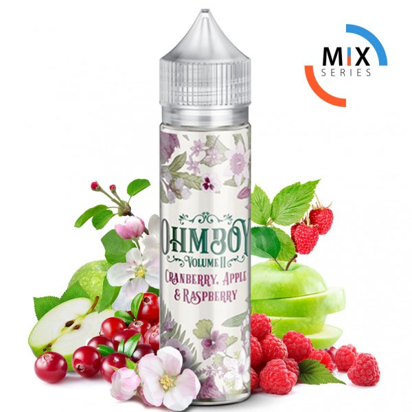 OHM BOY - CRANBERRY APPLE & RASPBERRY 60 ML