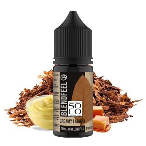 BLENDFEEL - SOLO CREAMY LATAKIA - MINI SHOT 10ML