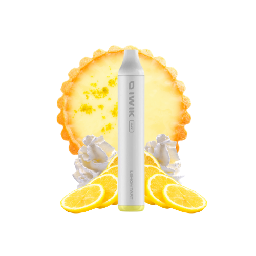 IWIK MAX - USA E GETTA 2500 PUFF 6.5ML - LEMON TART 0MG