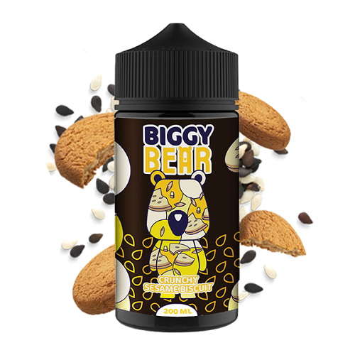 BIGGY BEAR - CRUNCHY SESAME BISCUIT 240ML