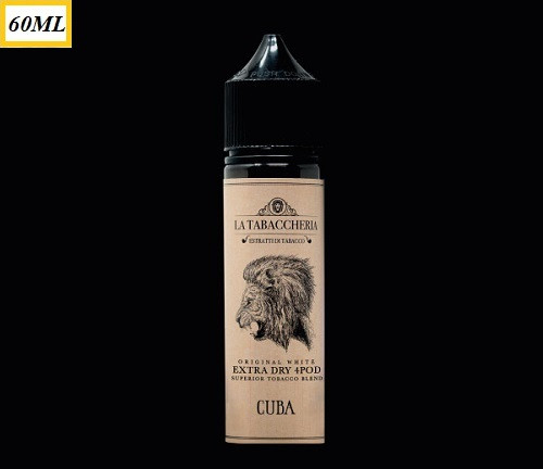 LA TABACCHERIA EXTRA DRY 4POD WHITE - CUBA 60ML