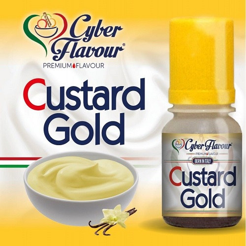 CYBER FLAVOUR - CUSTARD GOLD - AROMA CONCENTRATO 10ML