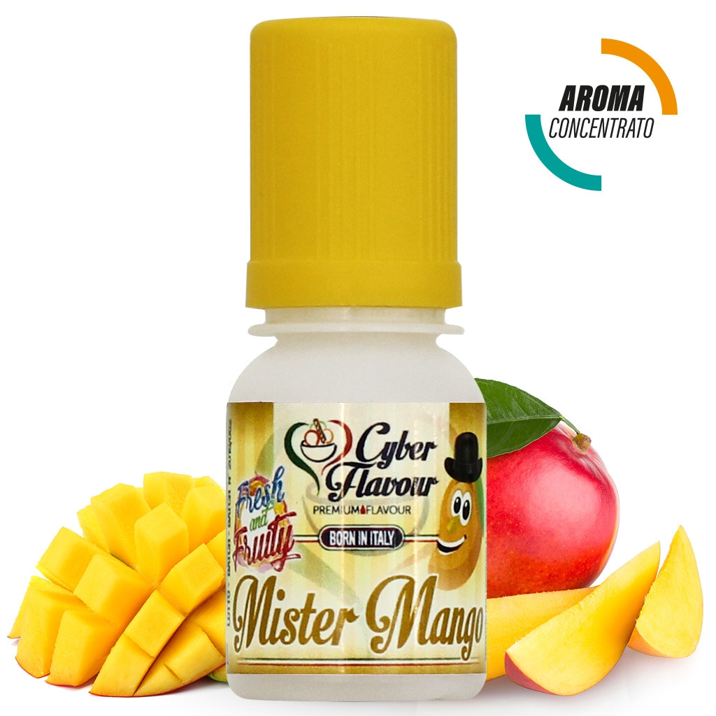 MR. MANGO - FRESH & FRUITY - AROMA CONCENTRATO - CYBERFLAVOUR - 10 ML