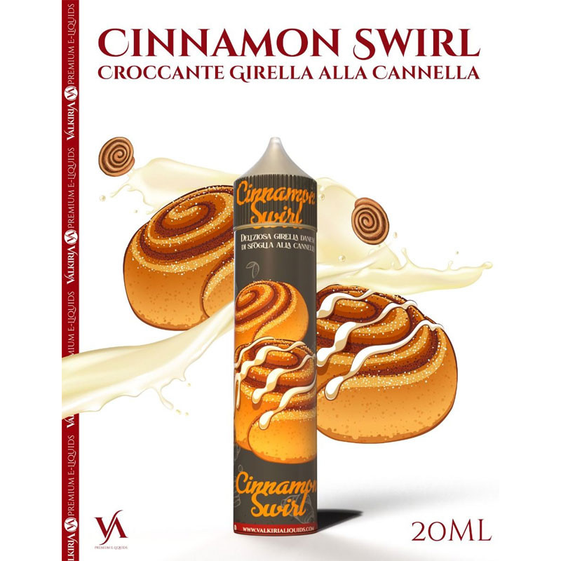 VALKIRIA ELIQUIDS - DANISH CINNAMON SWIRL - 60 ML