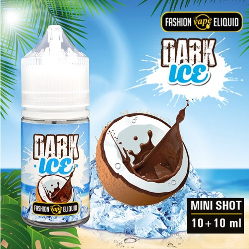 FASHION VAPE ELIQUID - DARK ICE - MINI SHOT 10ML